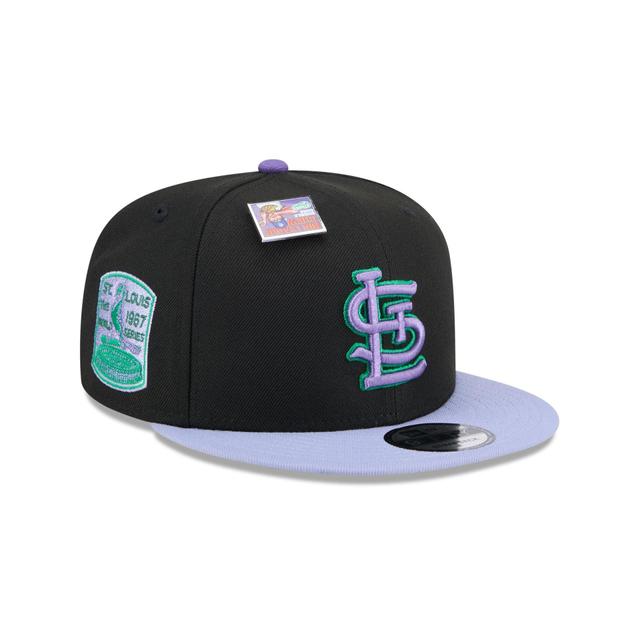 Big League Chew X St. Louis Cardinals Grape 9FIFTY Snapback Hat Male Product Image