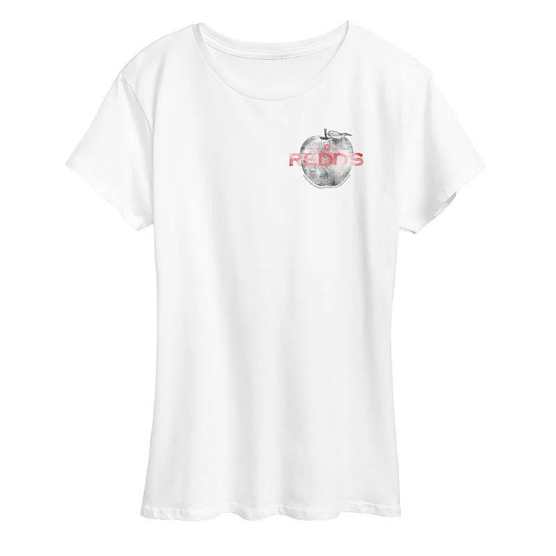 Womens Redds Apple Ale Sketchy Logo Graphic Tee Product Image