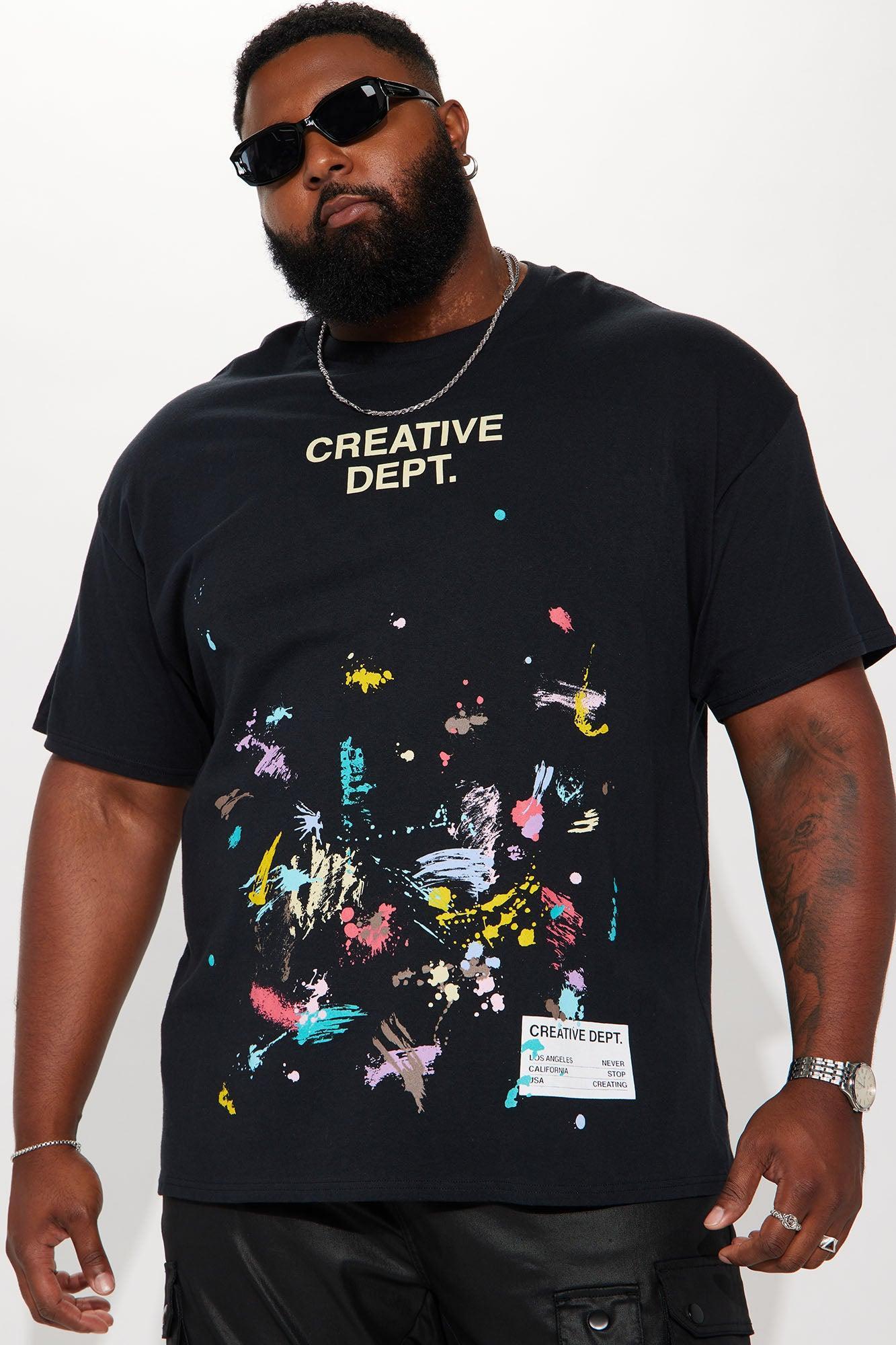 Creative Dept Short Sleeve Tee - Black Product Image