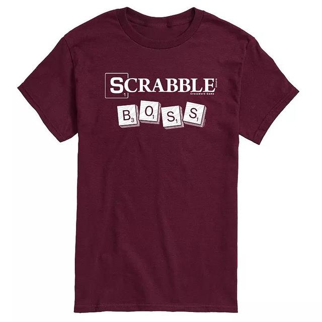 Mens Scrabble Boss Graphic Tee by Hasbro Product Image