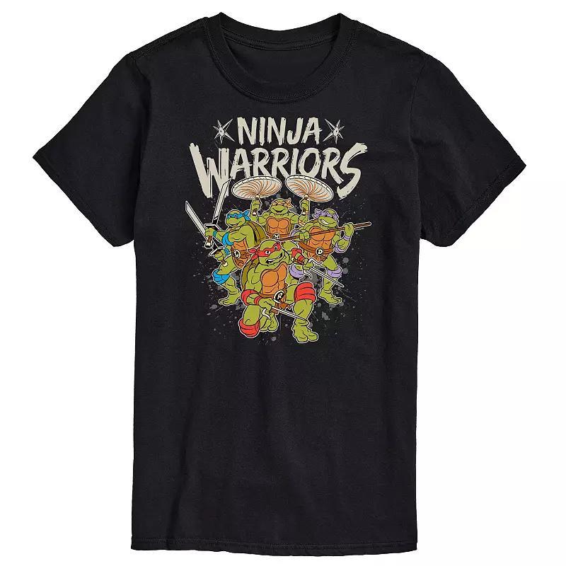 Men's Teenage Mutant Ninja Turtles Warriors Graphic Tee, Size: Large, Black Product Image