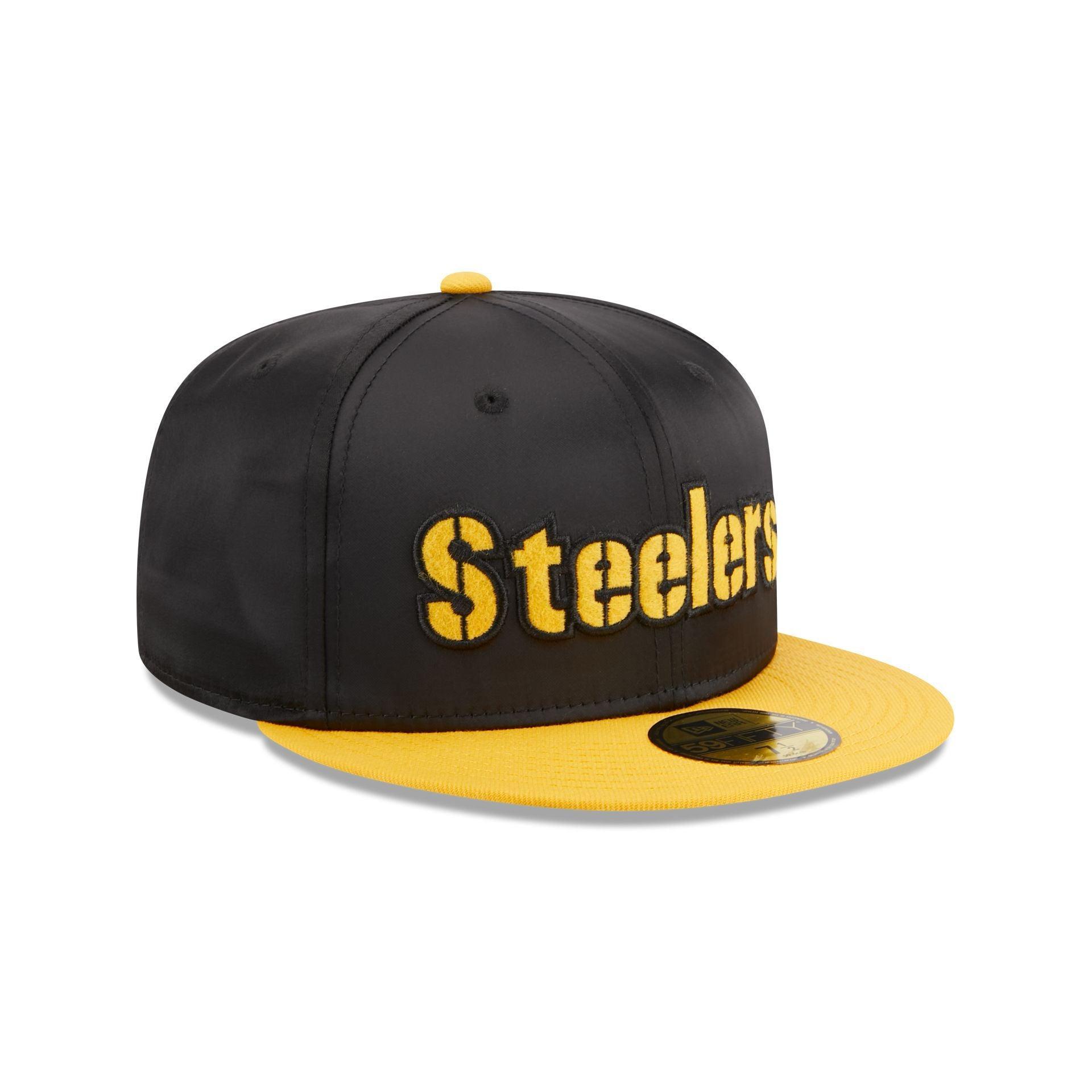 Pittsburgh Steelers Satin 59FIFTY Fitted Hat Male Product Image