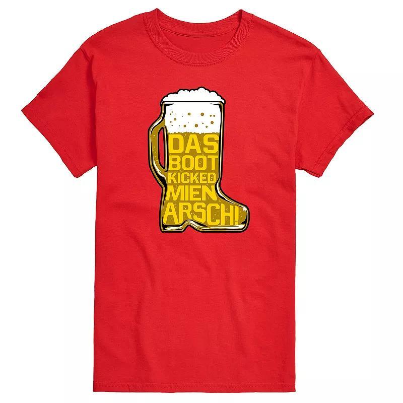 Big & Tall Beer Glass DasBoot Graphic Tee, Mens Product Image