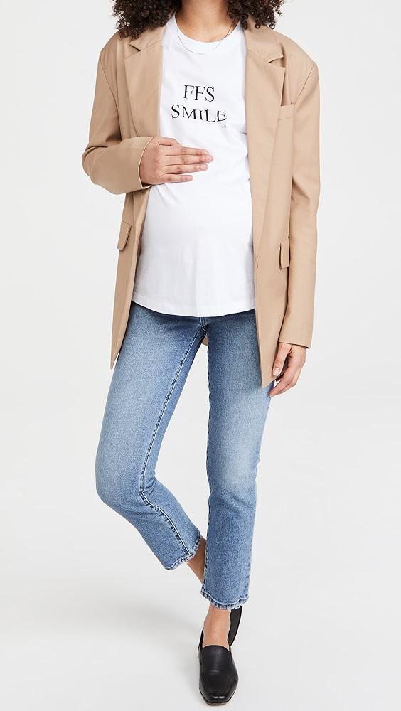 Joe's Jeans The Lara Straight Ankle Maternity Jeans | Shopbop Product Image