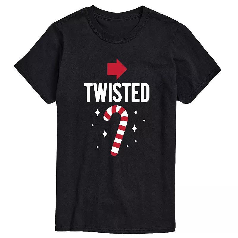 Mens Candy Cane Twisted Tee product image