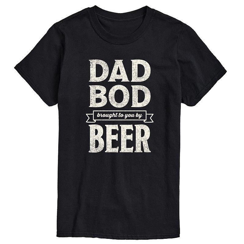 Mens Dad Bod By Beer Graphic Tee Product Image