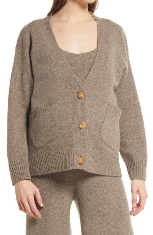 Emilia George Renee Yak & Wool Blend Maternity Cardigan Product Image