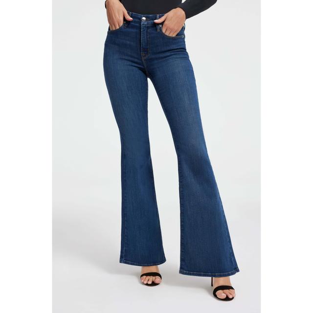 Good American Good Legs High Waist Flare Jeans Product Image