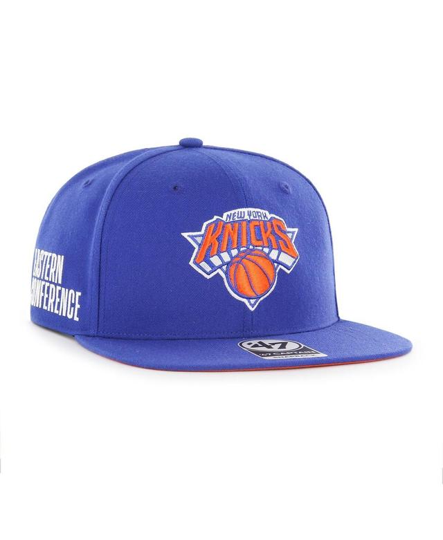 Mens 47 New York Knicks Sure Shot Captain Snapback Hat Product Image