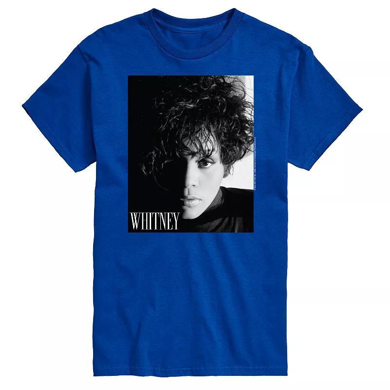 Big & Tall Whitney Houston Tee Tee, Mens Product Image