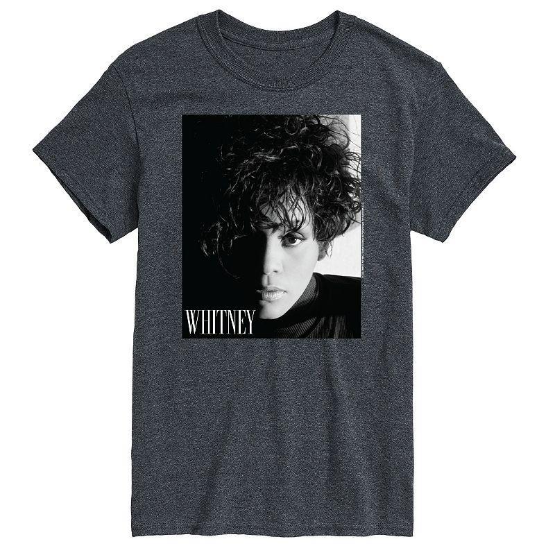 Mens Whitney Houston Tee Black Product Image