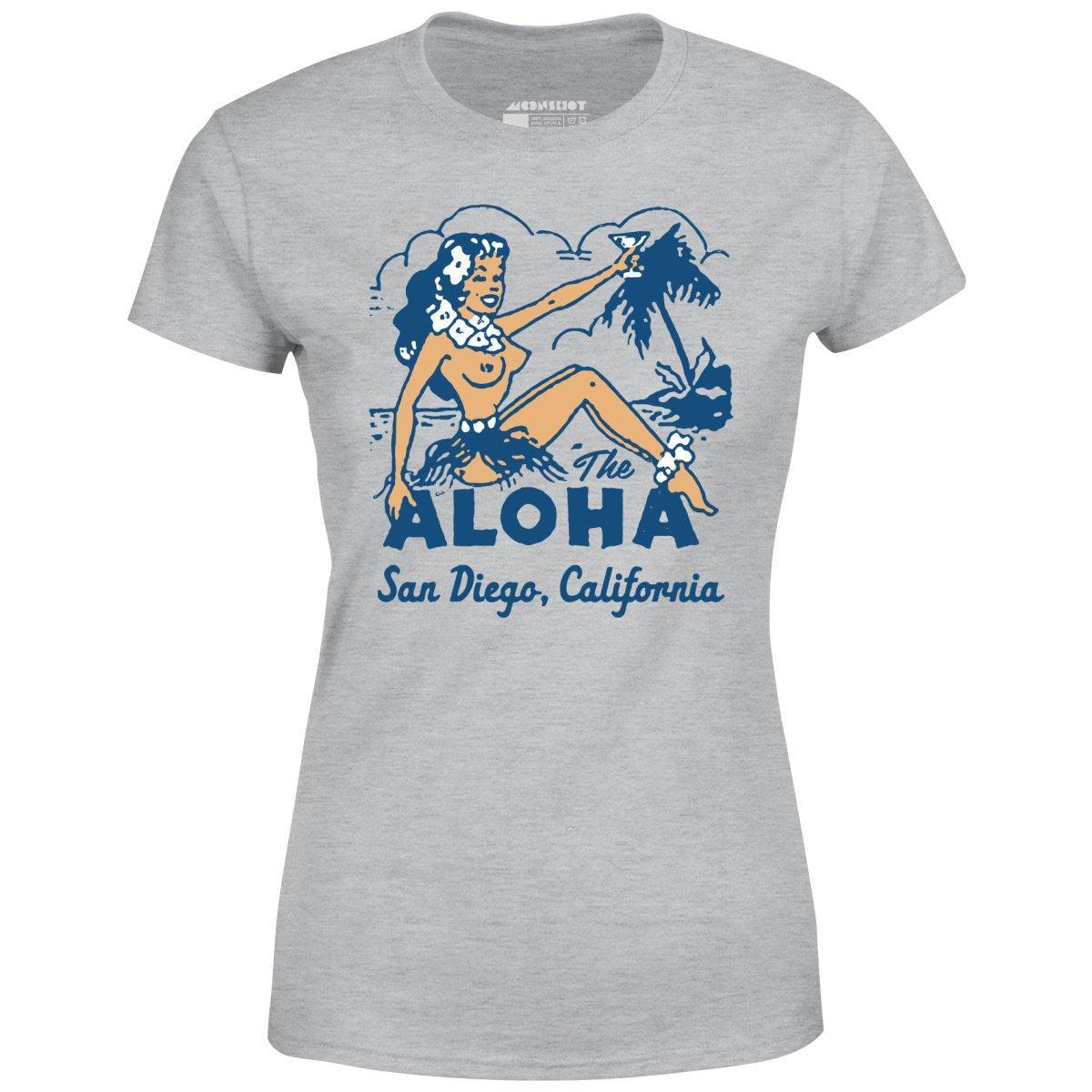 The Aloha - San Diego, CA - Vintage Tiki Bar - Women's T-Shirt Female Product Image