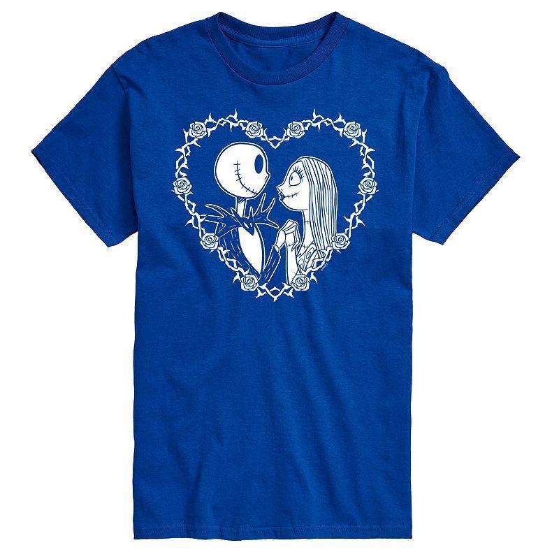 Disneys Nightmare Before Christmas Jack Sally Mens Graphic Tee Product Image