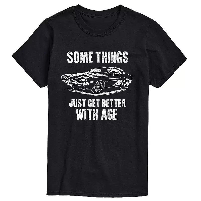 Mens Some Things Just Get Better With Age Graphic Tee Product Image