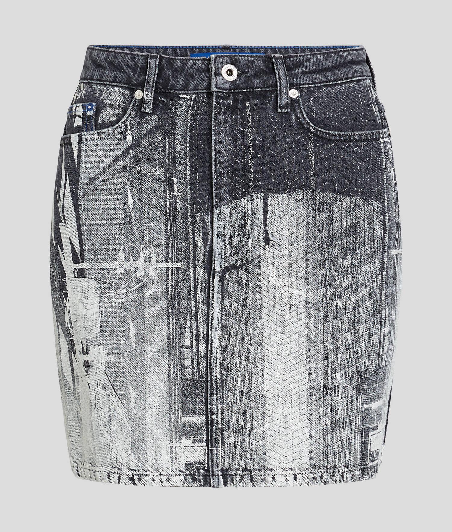 KLJ TOKYO-PRINT MINI SKIRT Product Image