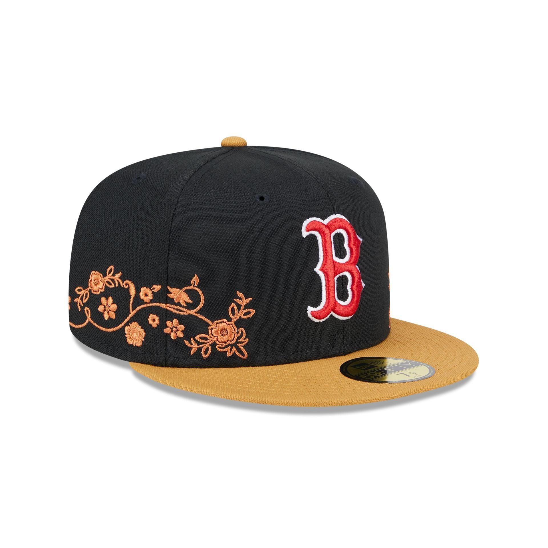 Boston Red Sox Floral Vine 59FIFTY Fitted Hat Male Product Image