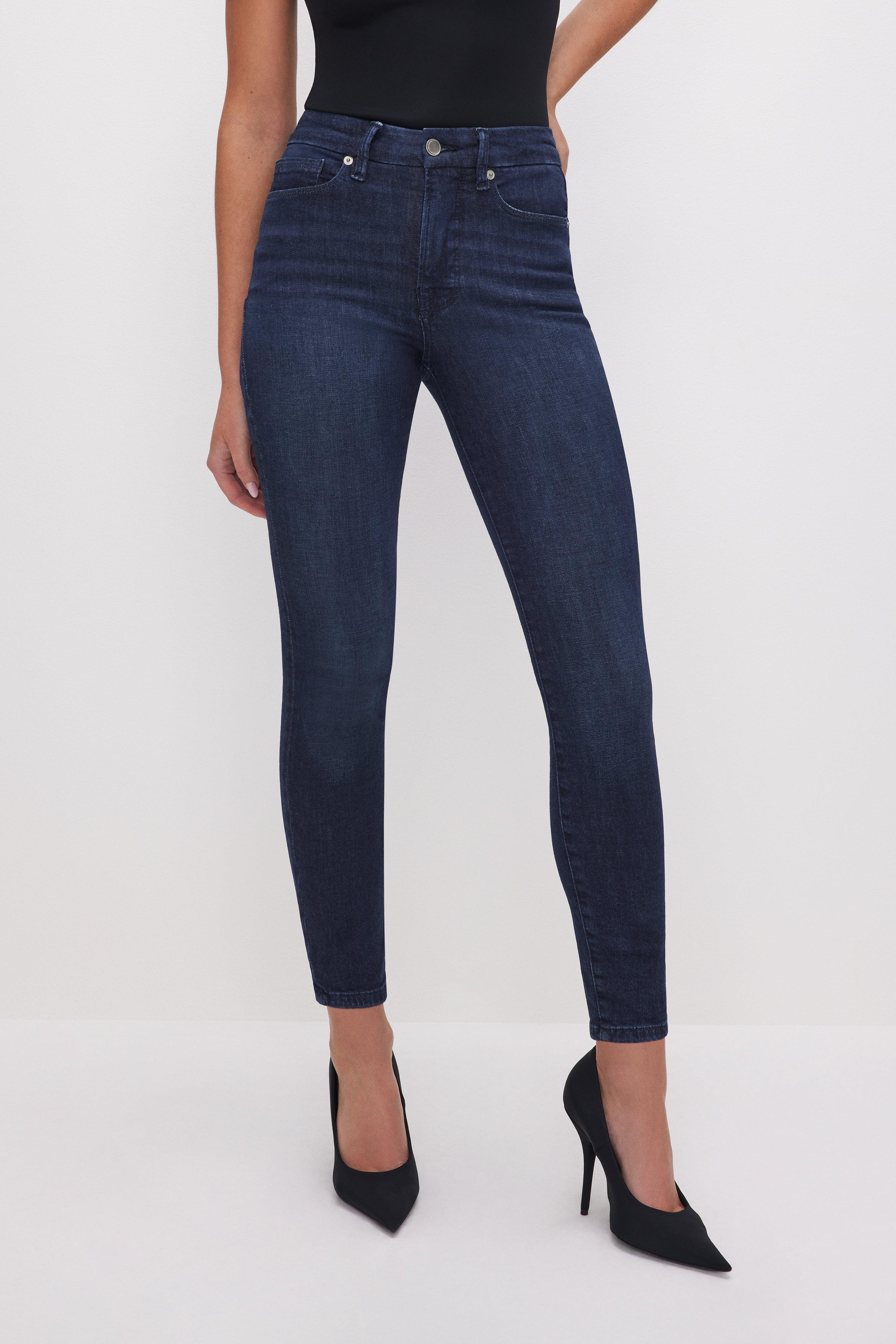 GOOD LEGS SKINNY CROPPED JEANS | BLUE224 Product Image