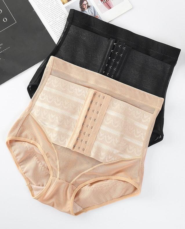 Patterned Waist Shaping Panty Product Image