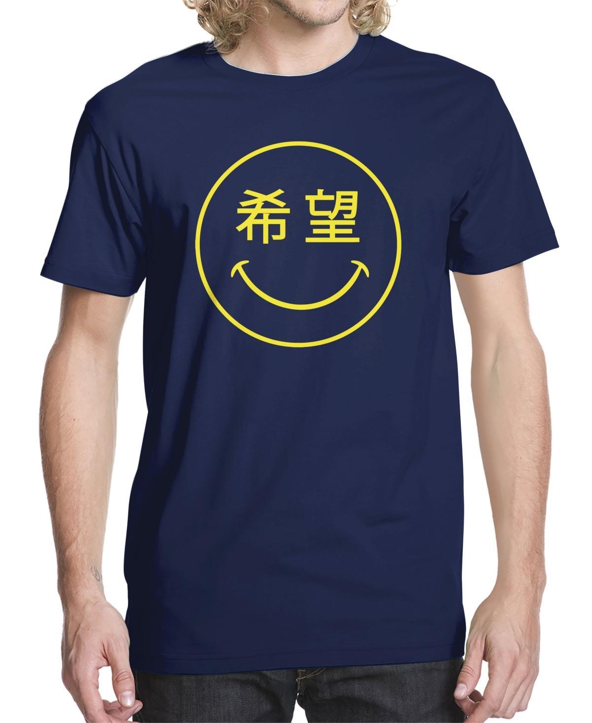 Mens Hope Smile Kanji Graphic T-shirt Product Image