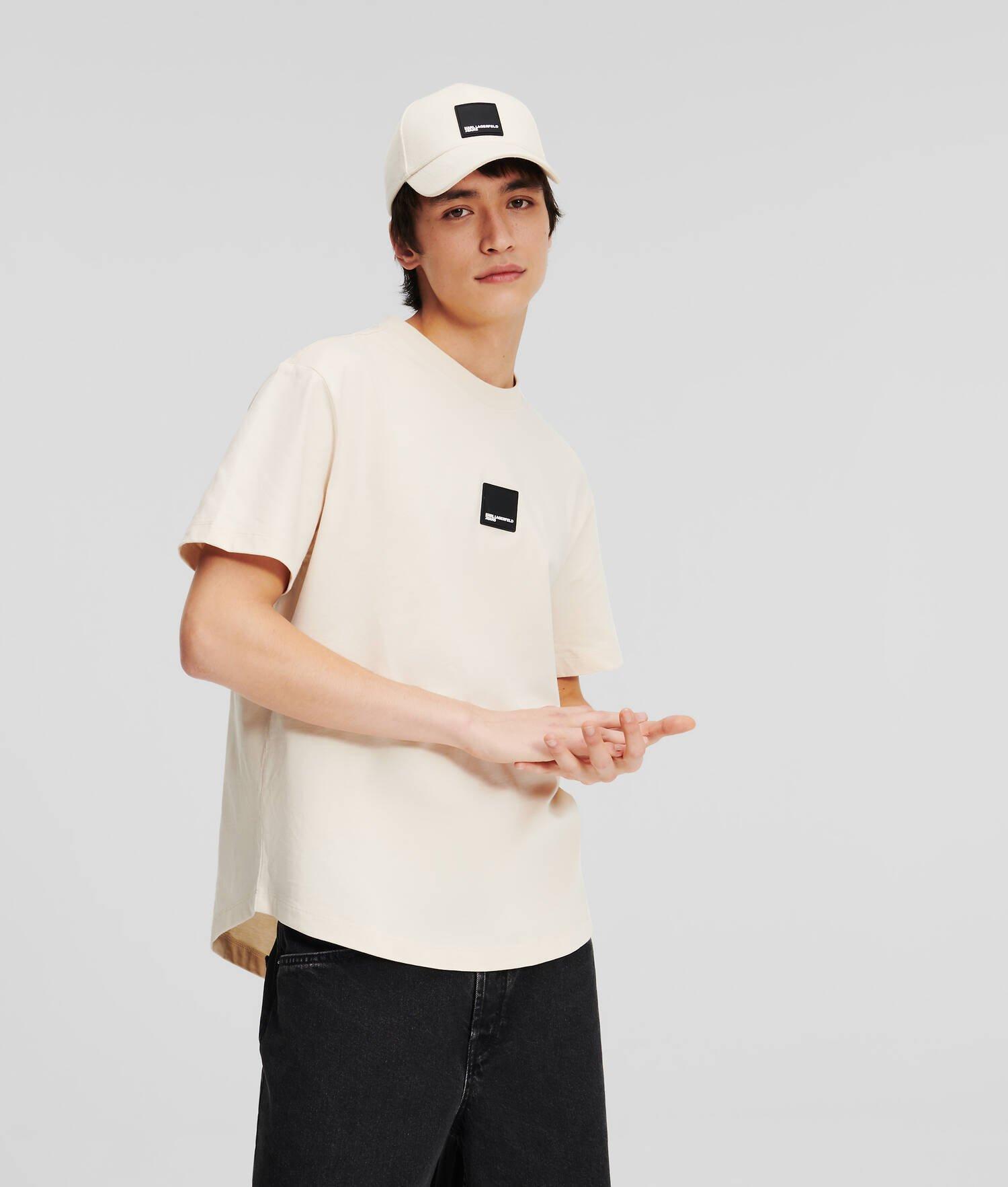 KLJ CURVED HEM T-SHIRT Product Image