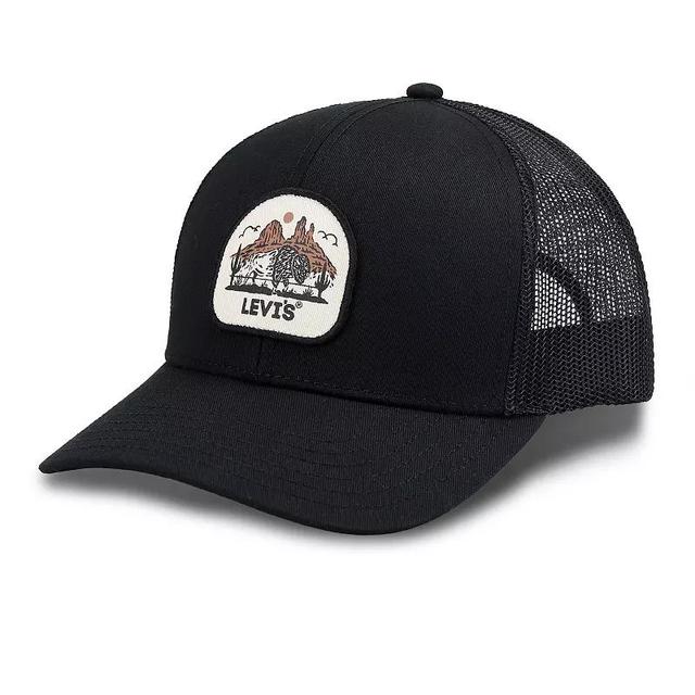 Mens Levis Western Desert Patch Trucker Hat Product Image