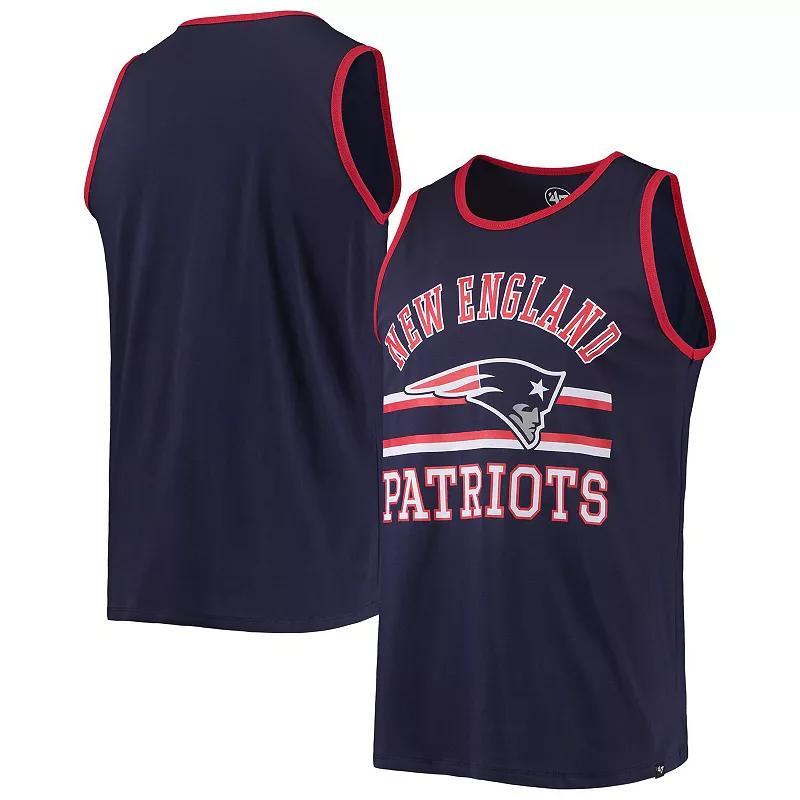 Mens 47 New England Patriots Edge Super Rival Tank Top Blue Product Image