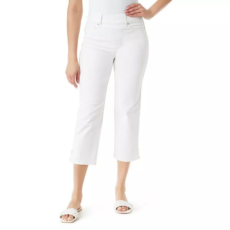 Petite Gloria Vanderbilt Shape Effect Capri Pants, Womens Product Image