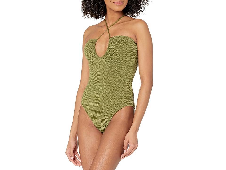 Seafolly Sea Dive Bandeau One-Piece Women's Swimsuits One Piece Product Image