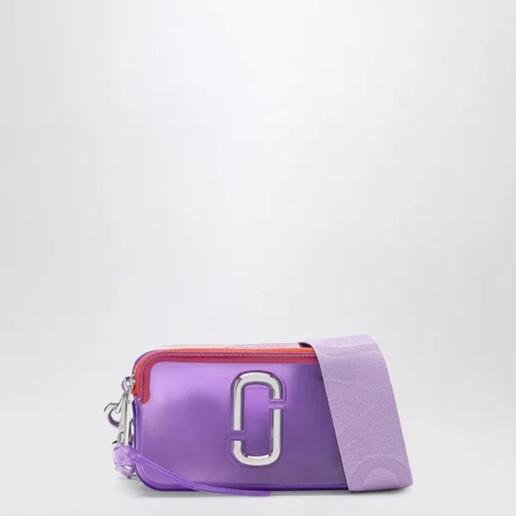 MARC JACOBS Womens Wisteria The Snapshot Pvc Cross-body Bag In Purple Product Image