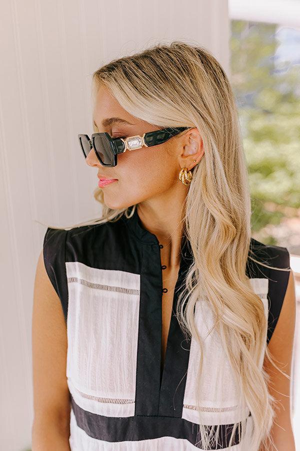 Sunny Days Ahead Sunnies in Black Product Image