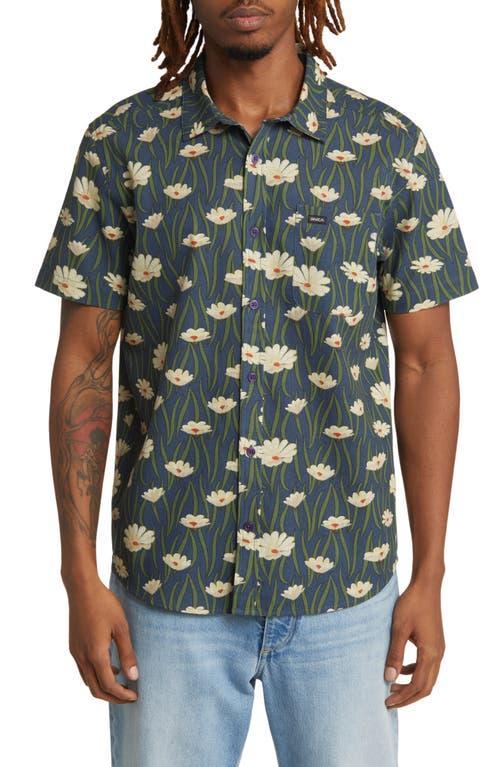 Rvca Mens Rvgazi Short Sleeve Shirt Product Image