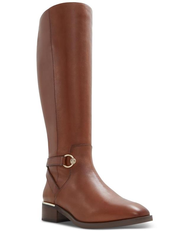 Aldo Womens Eterimma Wide-Calf Knee-High Riding Boots Product Image