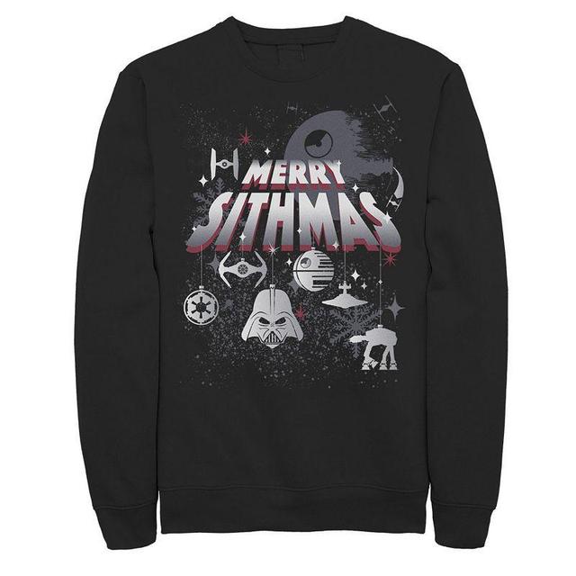 Mens Star Wars Merry Sithmas Ornaments Sweatshirt Product Image