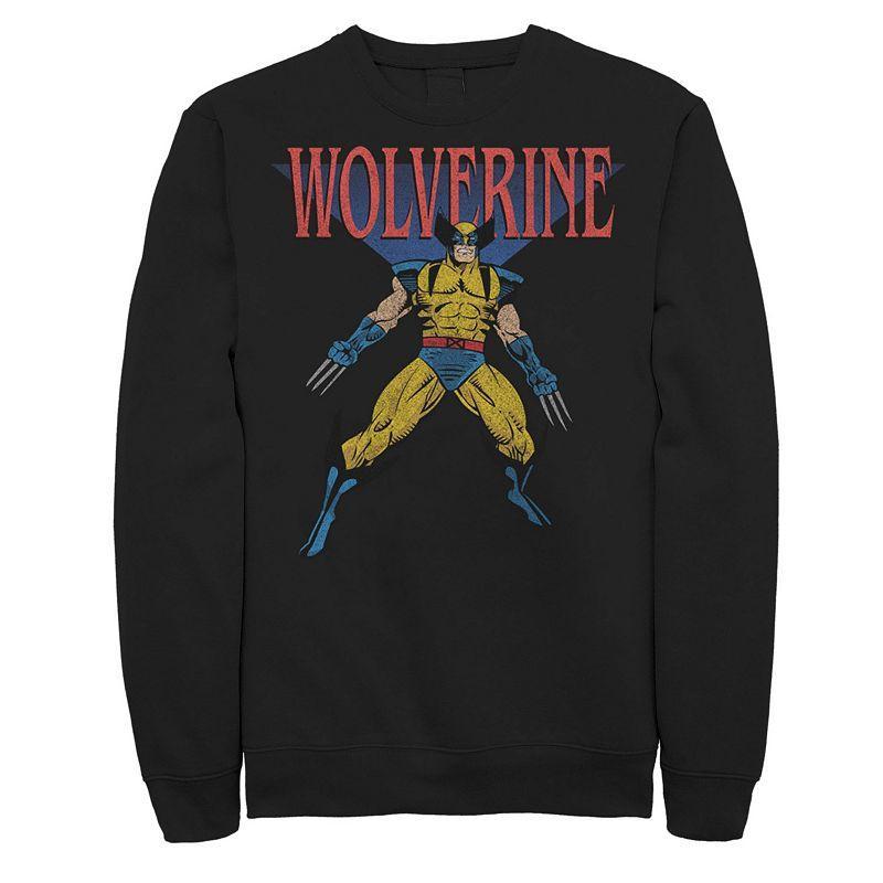 Mens Marvel X-Men Wolverine Classic Portrait Sweatshirt Product Image