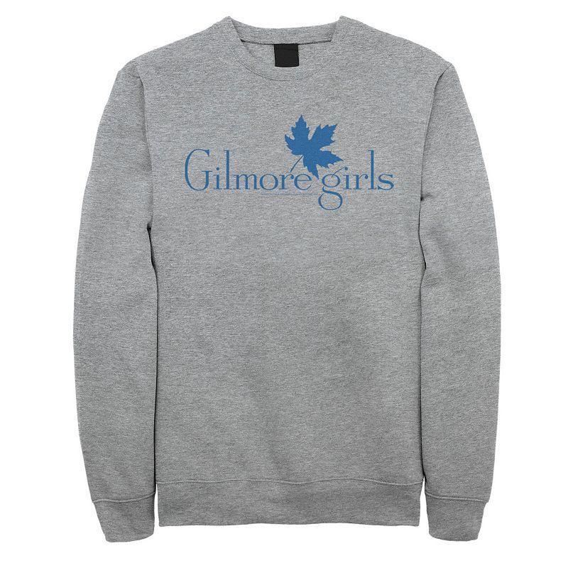 Mens Gilmore Girls Leaf Logo Sweatshirt Athletic Grey Product Image