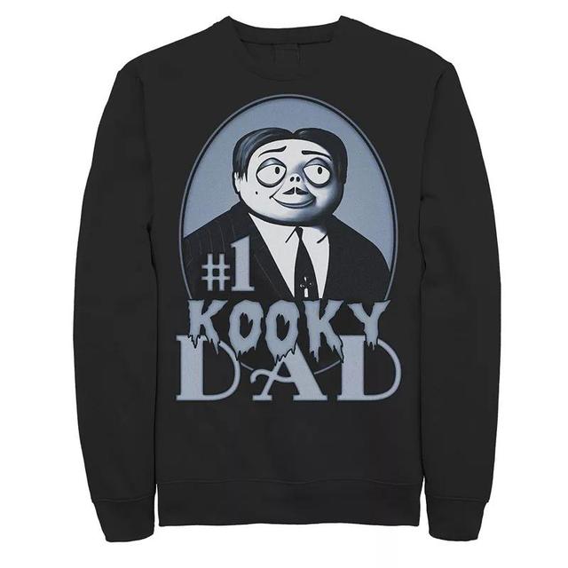 Mens The Addams Family Fathers Day Gomez Number One Kooky Dad Sweatshirt Product Image