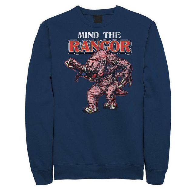 Big & Tall Star Wars Mind The Rancor Portrait Sweatshirt, Mens Blue Product Image