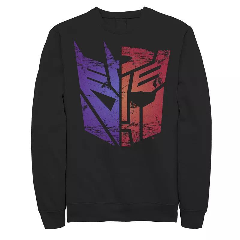 Mens Transformer Split Logo Fleece Sweatshirt Product Image