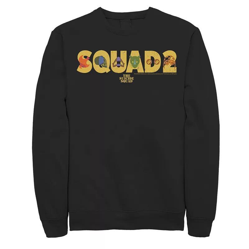 Mens The Suicide Squad Symbols Logo Sweatshirt, Boys Product Image