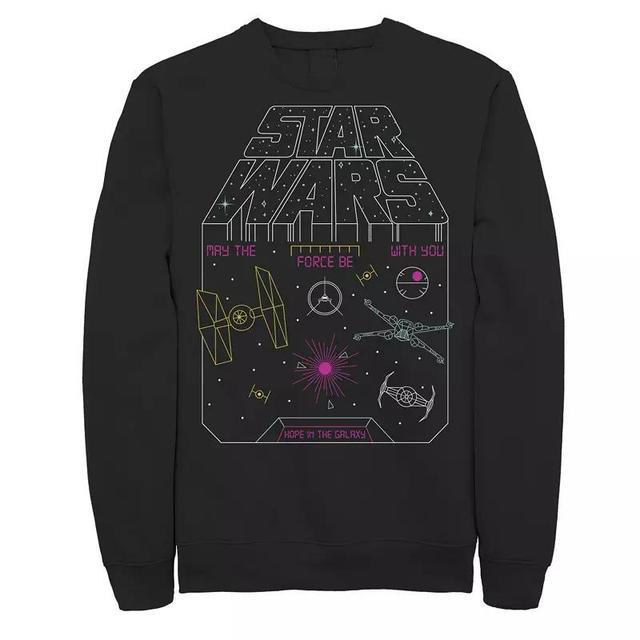 Mens Star Wars Retro Video Game Logo Sweatshirt Product Image