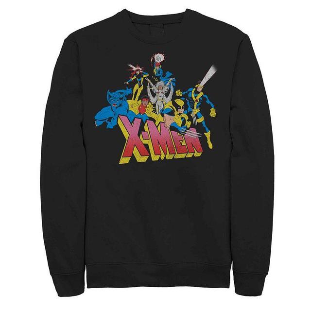 Mens Marvel X-Men Vintage Group Shot Fleece Product Image