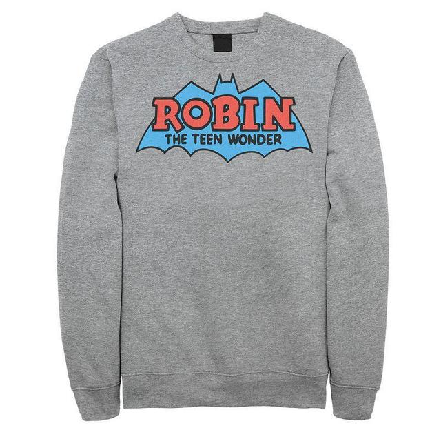 Mens DC Comics Robin The Teen Wonder Classic Logo Sweatshirt Product Image