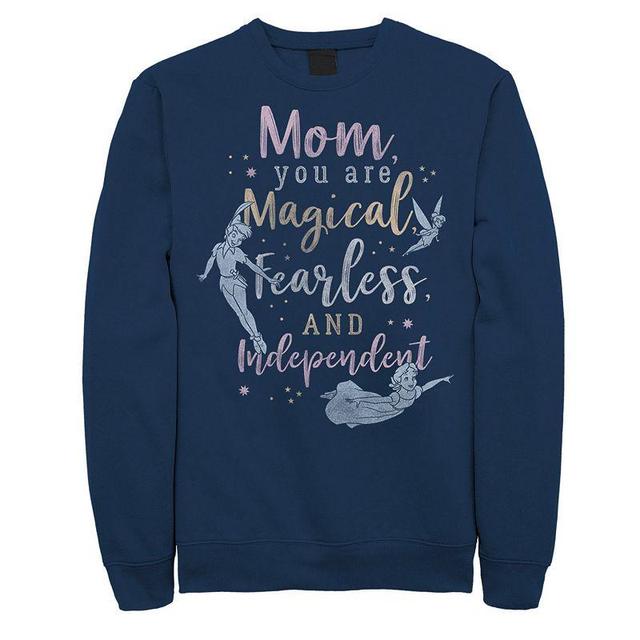 Disneys Peter Pan Mom You Are Magical Mens Sweatshirt Blue Product Image