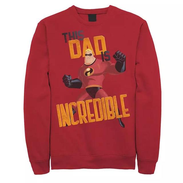 Mens Disney / Pixar The Incredibles This Dad Sweatshirt Product Image