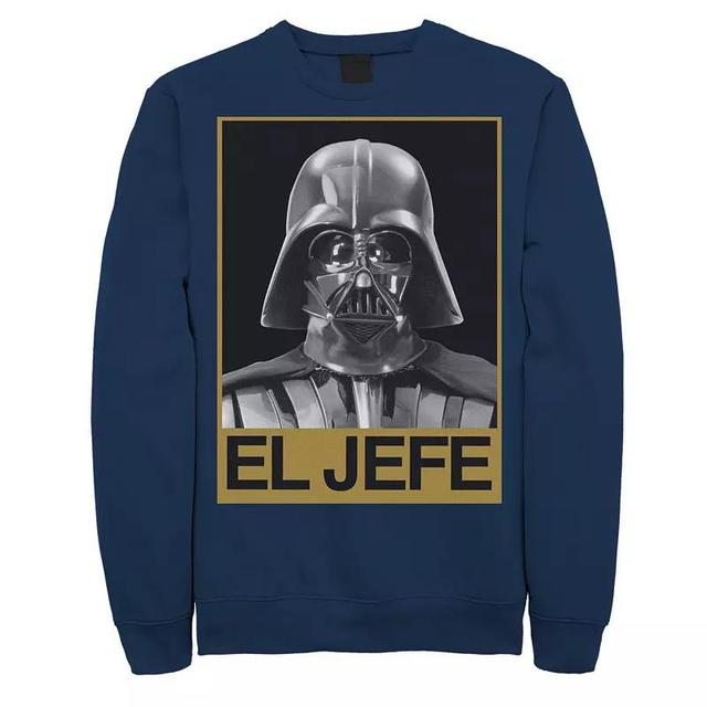 Mens Star Wars Darth Vader El Jefe Portrait Sweatshirt Product Image