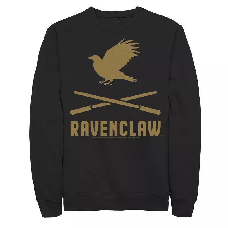 Mens Harry Potter Ravenclaw Crossed Wands Logo Sweatshirt Blue Product Image