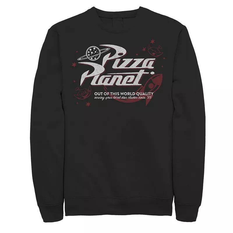 Disney / Pixars Toy Story Mens Pizza Planet Vintage Logo Sweatshirt Product Image