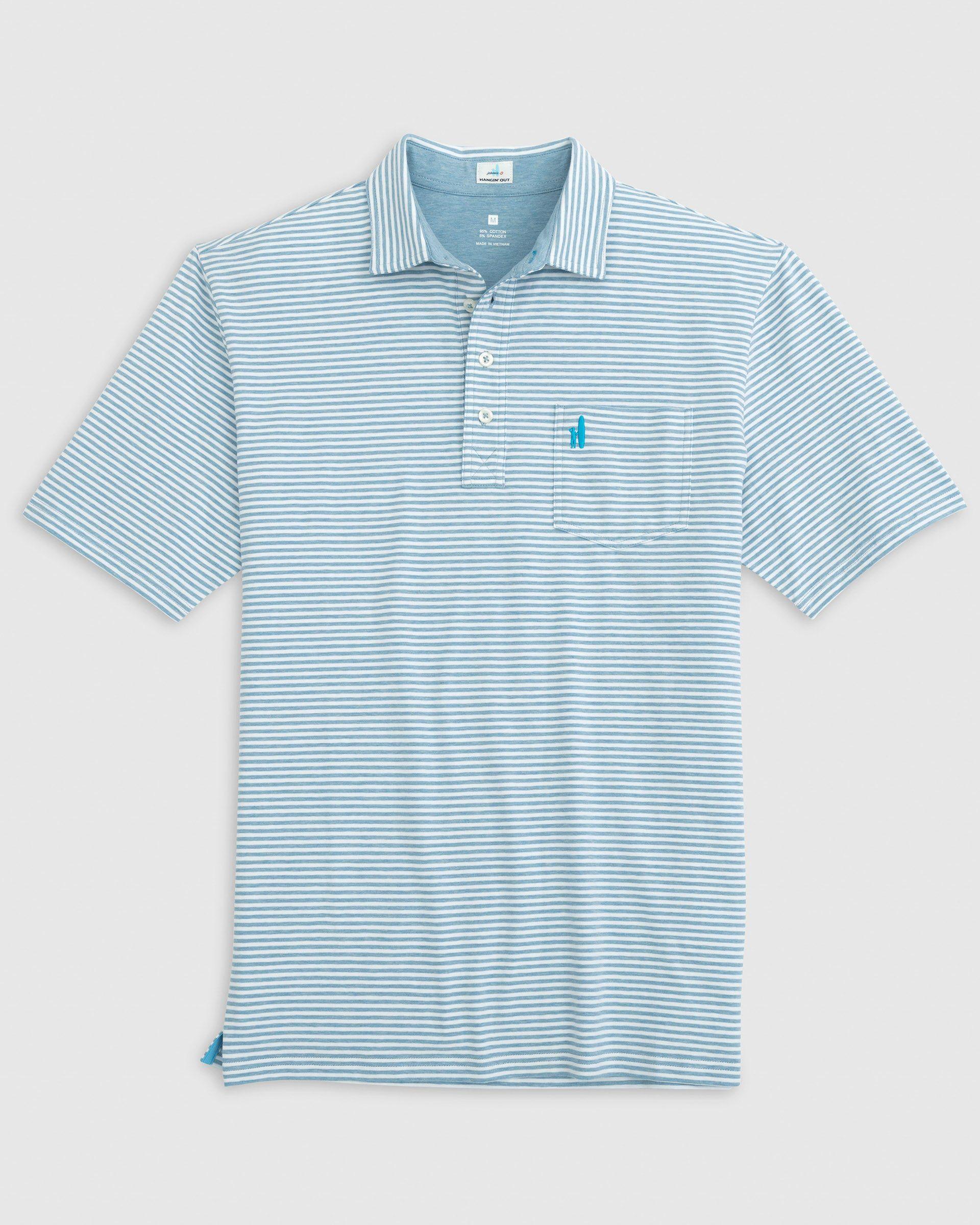 Original 4-Button Polo - Dante Stripe Male Product Image