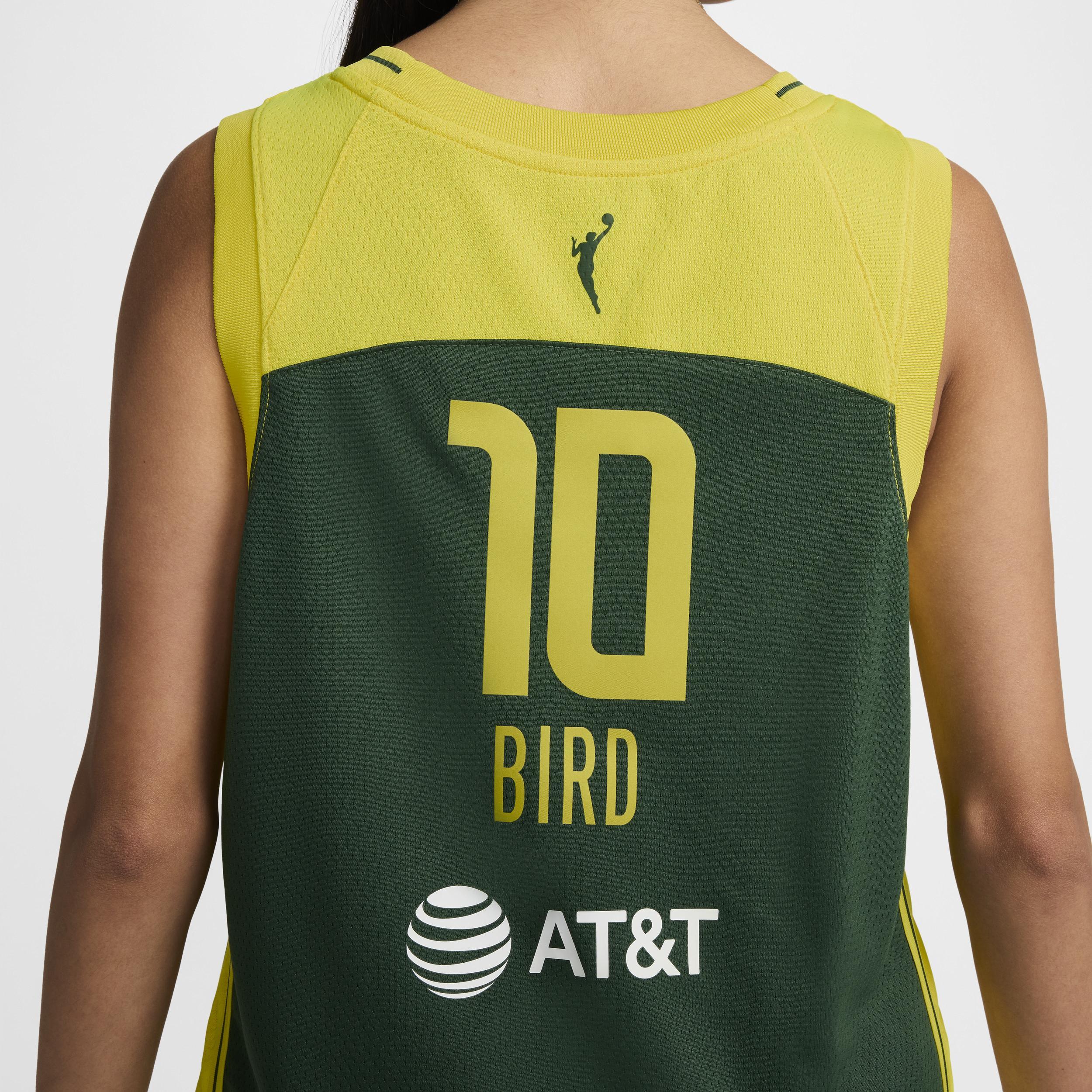 Womens Nike Sue Bird Green Seattle Storm 2021 Explorer Edition Victory Player Jersey Product Image