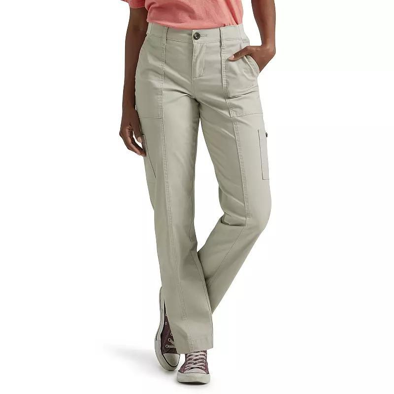 Womens Lee Ultra Lux Comfort with Flex-To-Go Straight-Leg Utility Pants Product Image